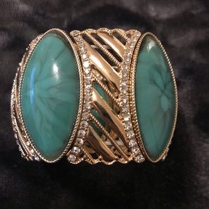 4/$15 Chunky cuff bracelet, costume jewelry